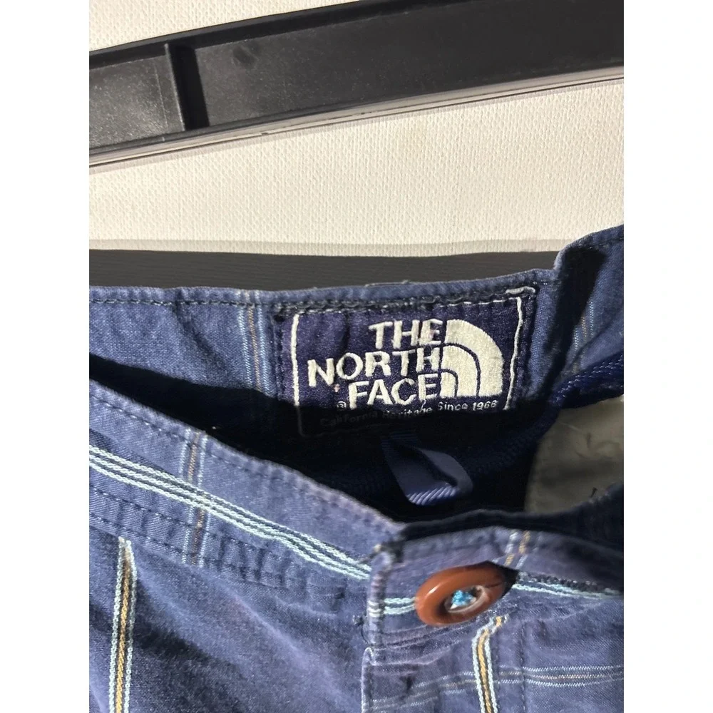 The North Face Mens Size 34 Blue Plaid Shorts‎ Casual Outdoor Hiking Everyday